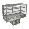 Cossiga Tower STG Refrigerated Drop-in Display w-Solid Front Glass and Rear Sliding Doors 1500mm (HT573)