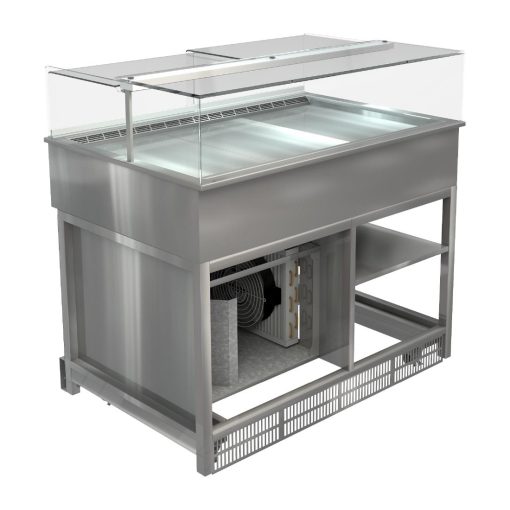 Cossiga LP PLUS Refrigerated Patisserie Display w-Ambient Storage 1200mm (HT608)