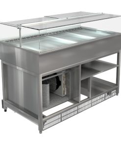 Cossiga LP PLUS Refrigerated Patisserie Display w-Ambient Storage 1500mm (HT609)