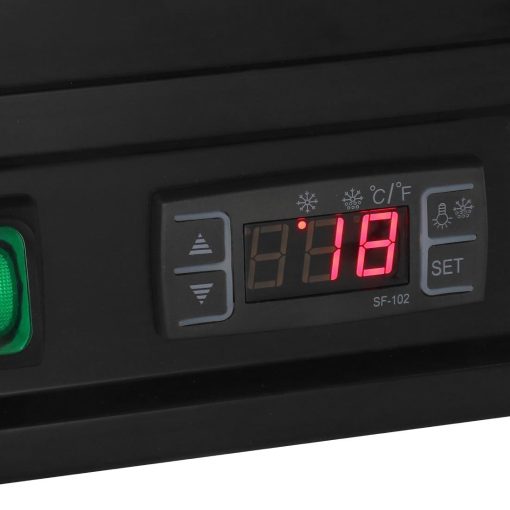 Polar C-Series Countertop Display Fridge Black 100Ltr (CU636)
