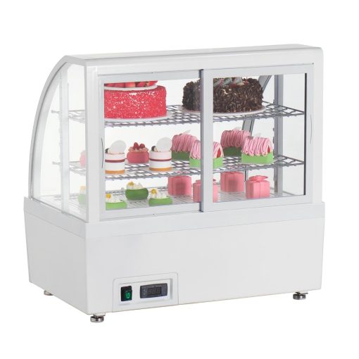 Polar C-Series Countertop Display Fridge White 100Ltr (CU637)