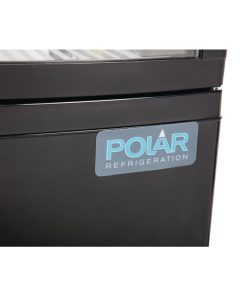 Polar C-Series Energy Efficient Curved Door Display Fridge Black 86Ltr (CX574)