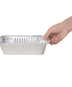 Nisbets Essentials Foil Containers and Lids 250ml Pack of 50 (DP264)