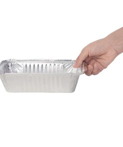 Nisbets Essentials Foil Containers and Lids 660ml Pack of 50 (DP266)