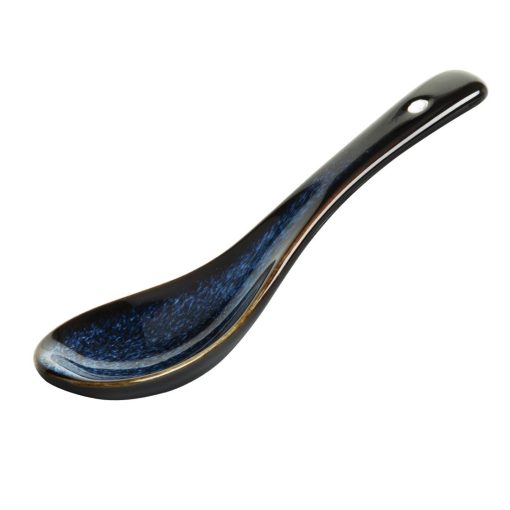 Olympia Luna Midnight Blue Soup Spoons Pack of 12 (DZ771)