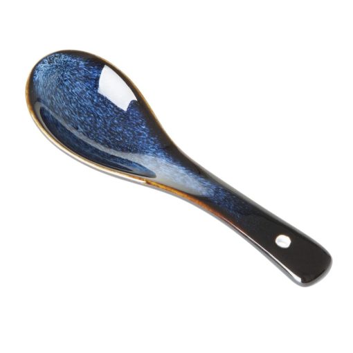 Olympia Luna Midnight Blue Soup Spoons Pack of 12 (DZ771)