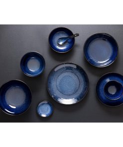 Olympia Luna Midnight Blue Soup Spoons Pack of 12 (DZ771)