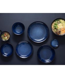 Olympia Luna Midnight Blue Soup Spoons Pack of 12 (DZ771)