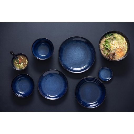 Olympia Luna Midnight Blue Soup Spoons Pack of 12 (DZ771)