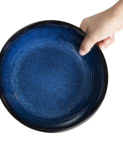 Olympia Luna Midnight Blue Coupe Bowls 210mm Pack of 4 (DZ773)