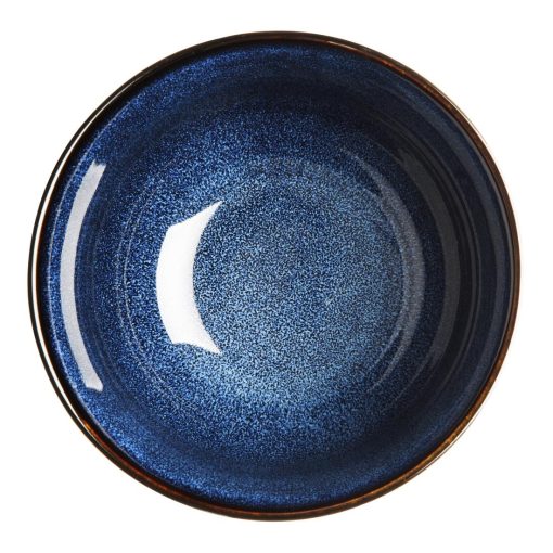 Olympia Luna Midnight Blue Footed Bowls 150mm Pack of 6 (DZ775)