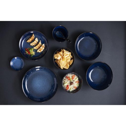 Olympia Luna Midnight Blue Dipping Dishes 100mm Pack of 12 (DZ777)