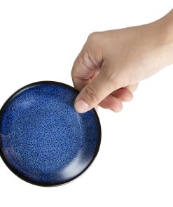 Olympia Luna Midnight Blue Dipping Dishes 100mm Pack of 12 (DZ777)