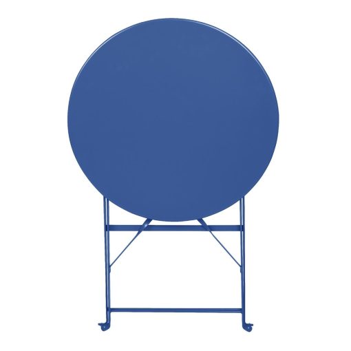 Bolero Perth Pavement Style Round Table Dark Navy (DZ875)