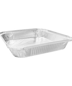 Fiesta Recyclable Shallow Foil Containers 1580ml Pack of 200 (DZ893)