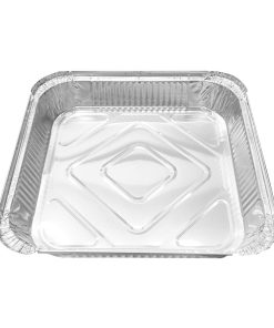 Fiesta Recyclable Shallow Foil Containers 1580ml Pack of 200 (DZ893)