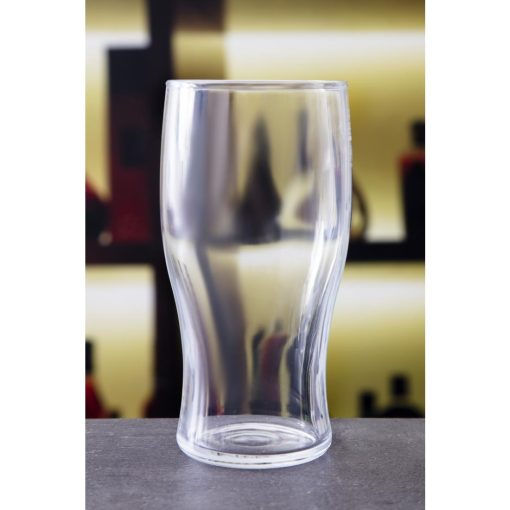 Arcoroc Tulip Beer Glasses 591ml CE Marked Pack of 24 (FU230)