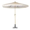 Bolero Sicily Round Striped Parasol 2m Diameter (FU508)