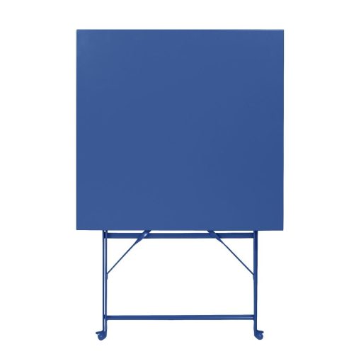 Bolero Perth Pavement Style Square Table Dark Navy (FU540)