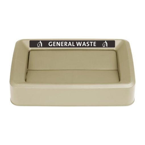 Jantex Slim Bin Lid General Waste Label (FX193)