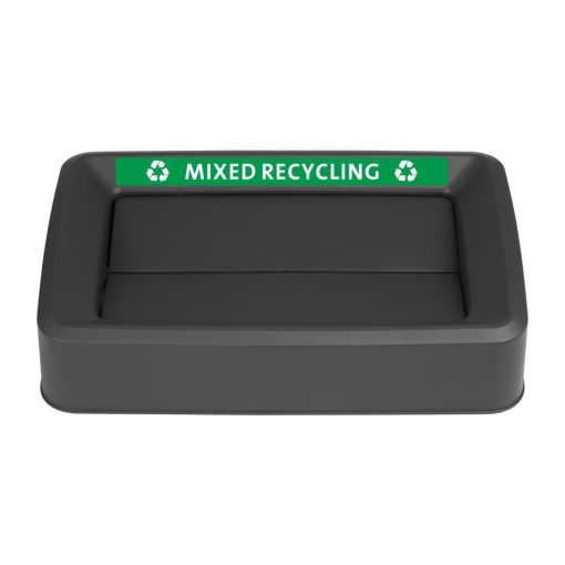 Jantex Slim Bin Lid Mixed Recycling Label (FX197)