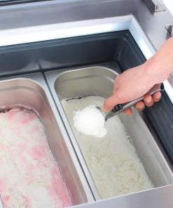 Polar G-Series Countertop Ice Cream Freezer 4x Napoli Pans (GK068)