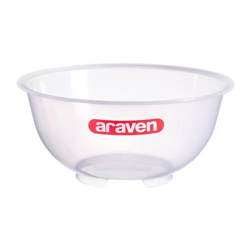 Araven Polypropylene Mixing Bowl Transparent 2-5Ltr (GL976)