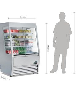 Polar G-Series Energy Efficient Multideck Display Fridge 918mm (GP295)