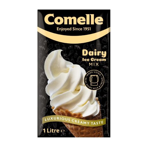 Comelle Dairy Ice Cream Mix 1Ltr Pack of 12 (HN933)