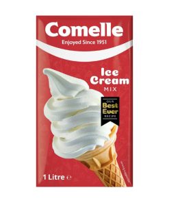 Comelle Vanilla Ice Cream Mix 1Ltr Pack of 12 (HN934)