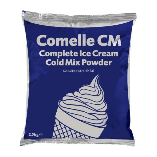 Comelle Vanilla Complete Ice Cream Cold Mix Powder 2-5kg Pack of 6 (HN937)