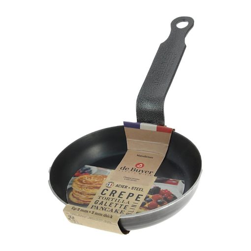 De Buyer Black Iron Blinis Pan 12cm (HP598)