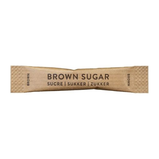 Reflex Brown Sugar Flatsticks 2g Pack of 1000 (HT301)