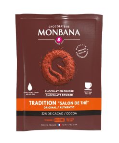 Monbana Salon de The Hot Chocolate Sachets 20g Pack of 100 (HT305)