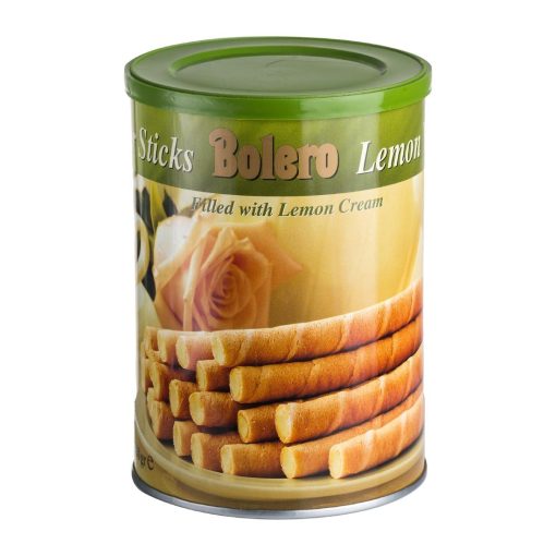 Bolero Lemon Wafer Sticks Tin 400g (HT336)