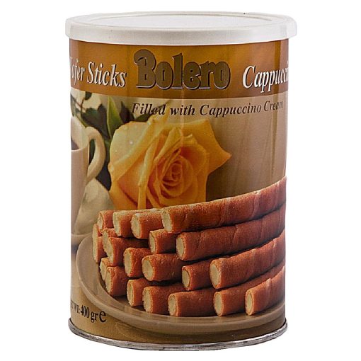 Bolero Cappuccino Wafer Sticks Tin 400g (HT338)