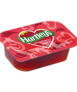 Hartleys Strawberry Jam 20g Pack of 100 (HT347)