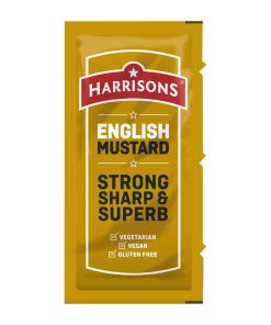 Harrisons English Mustard Sachets 5g Pack of 200 (HT356)