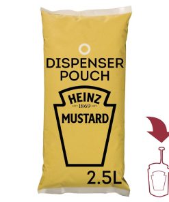 Heinz Sauce-O-Mat Mustard 3x 2-5Ltr (HT369)