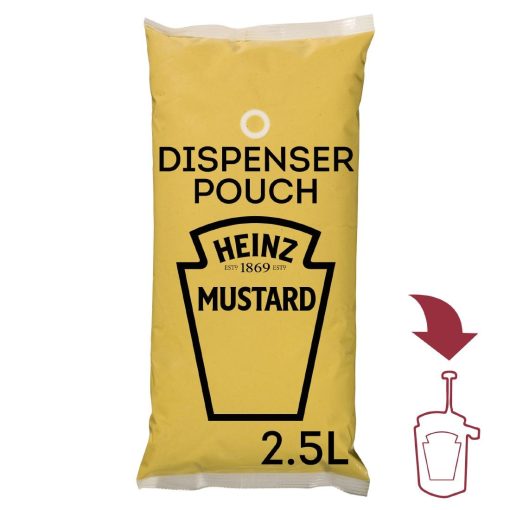 Heinz Sauce-O-Mat Mustard 3x 2-5Ltr (HT369)