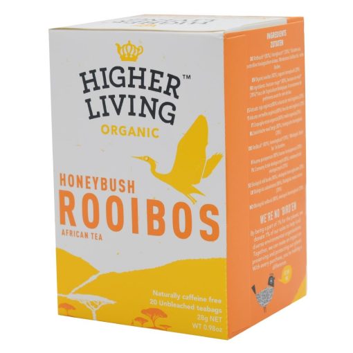 Higher Living Rooibos Honeybush Organic Teabags Pack of 80 (HT799)