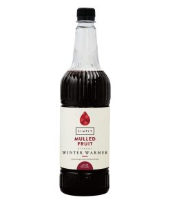 Simply Winter Warmer Mulled Fruit Syrup 1Ltr (HT800)