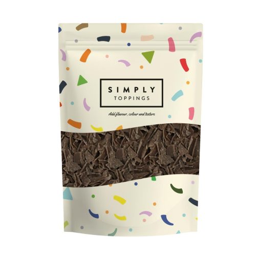 Simply Toppings Milk Chocolate Flakes 300g (HT866)