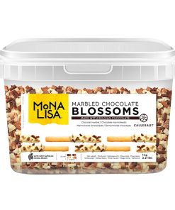 Mona Lisa Marbled Chocolate Blossoms 1kg (HU146)