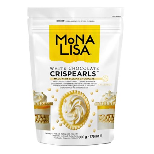 Mona Lisa White Chocolate Crispearls 800g (HU149)