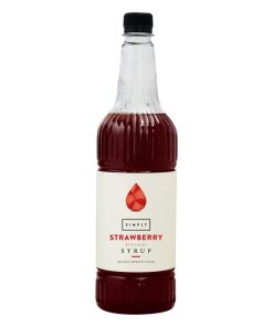 Simply Strawberry Syrup 1Ltr (HW367)