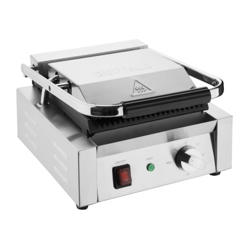 Buffalo Bistro Ribbed Contact Grill (CU600)