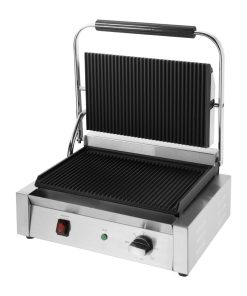 Buffalo Bistro Large Ribbed Contact Grill (CU602)