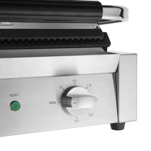 Buffalo Bistro Large Ribbed Contact Grill (CU602)