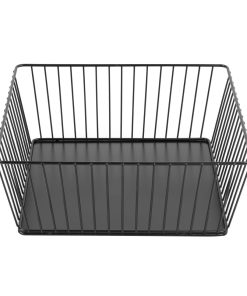 Olympia Wire Food Display Tray Square Black 280x280x100mm (DP673)